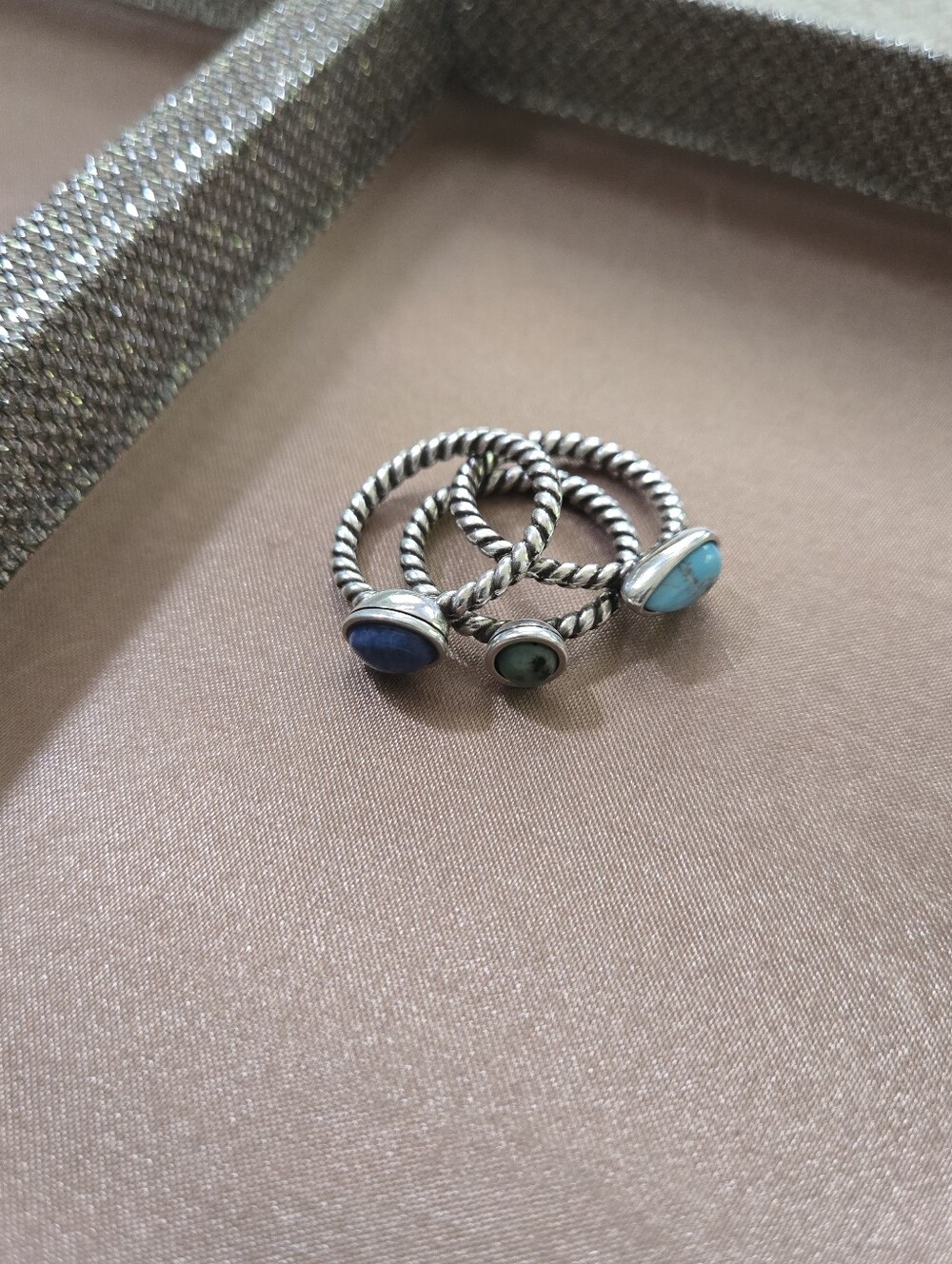 Brighton Monte Carlo Trio Stackable Ring Set - Picture 4 of 10